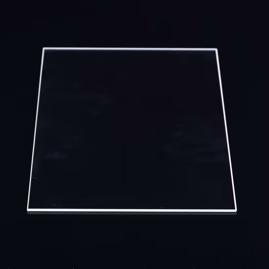 Fused Silica Quartz Plate UV Fused Quartz Glass Window Crystal Sheet